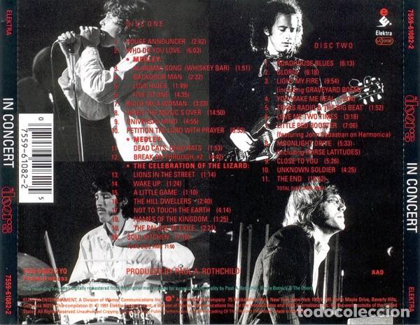 CDs de m&uacute;sica: The Doors &ndash; In Concert - 2xCD - Foto 2
