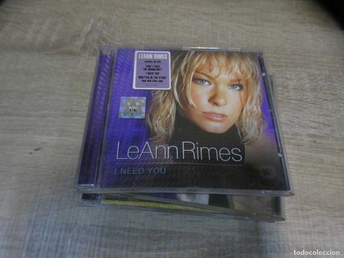 CDs de M&uacute;sica: ARKANSAS1980 LOTT388 CD BUEN ESTADO LEVES SE&Ntilde;ALES DE USO LEANN RIMES I NEED YOU