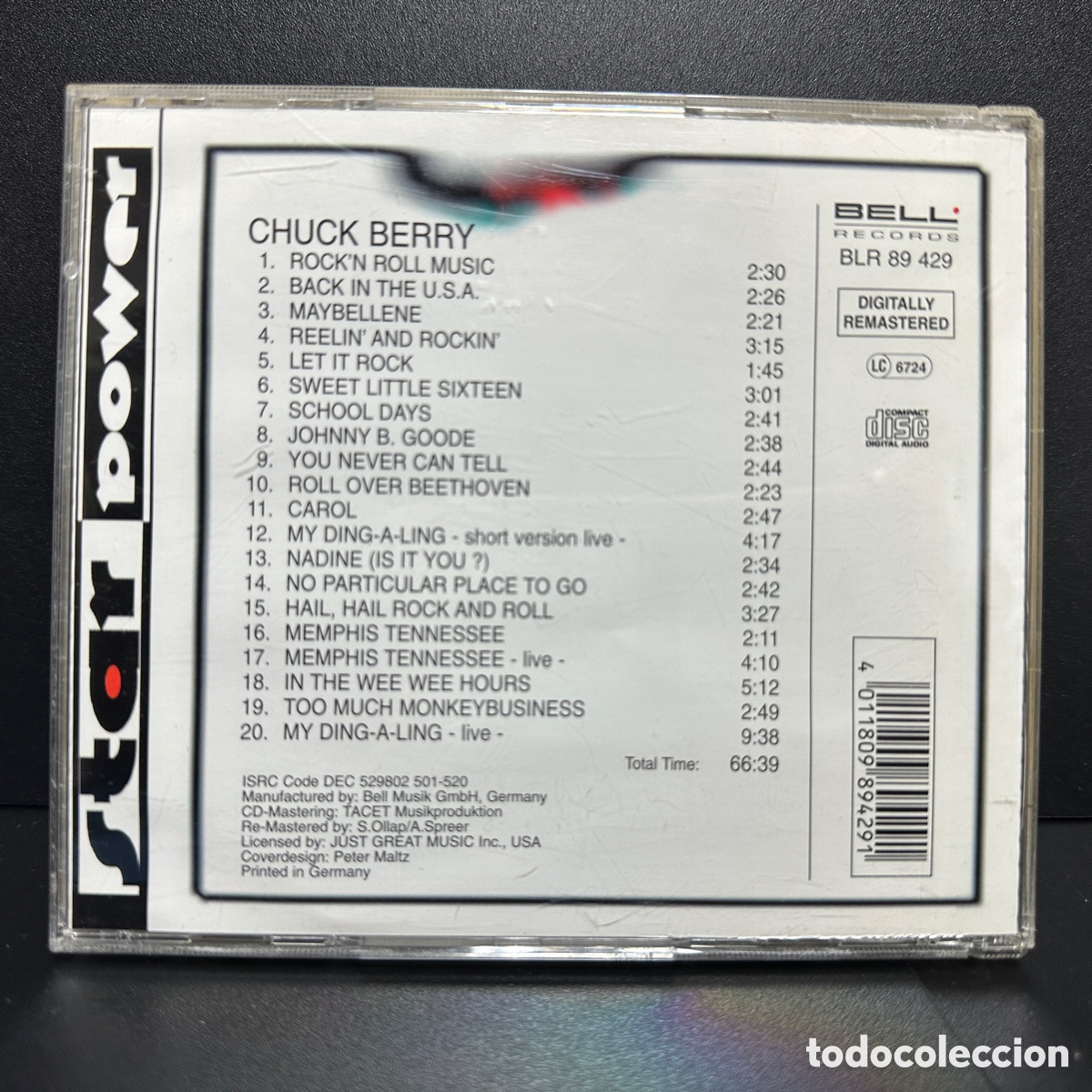 CDs de m&uacute;sica: Chuck Berry - Chuck Berry (CD, Comp) - Foto 2