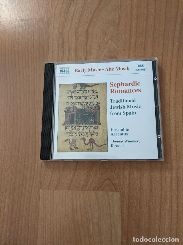 CDs de m&uacute;sica: COMPACT DISC SEPHARDIC ROMANCES - Foto 1