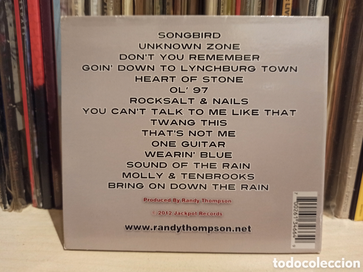 CDs de m&uacute;sica: Randy Thompson-Collected Cd - Foto 2