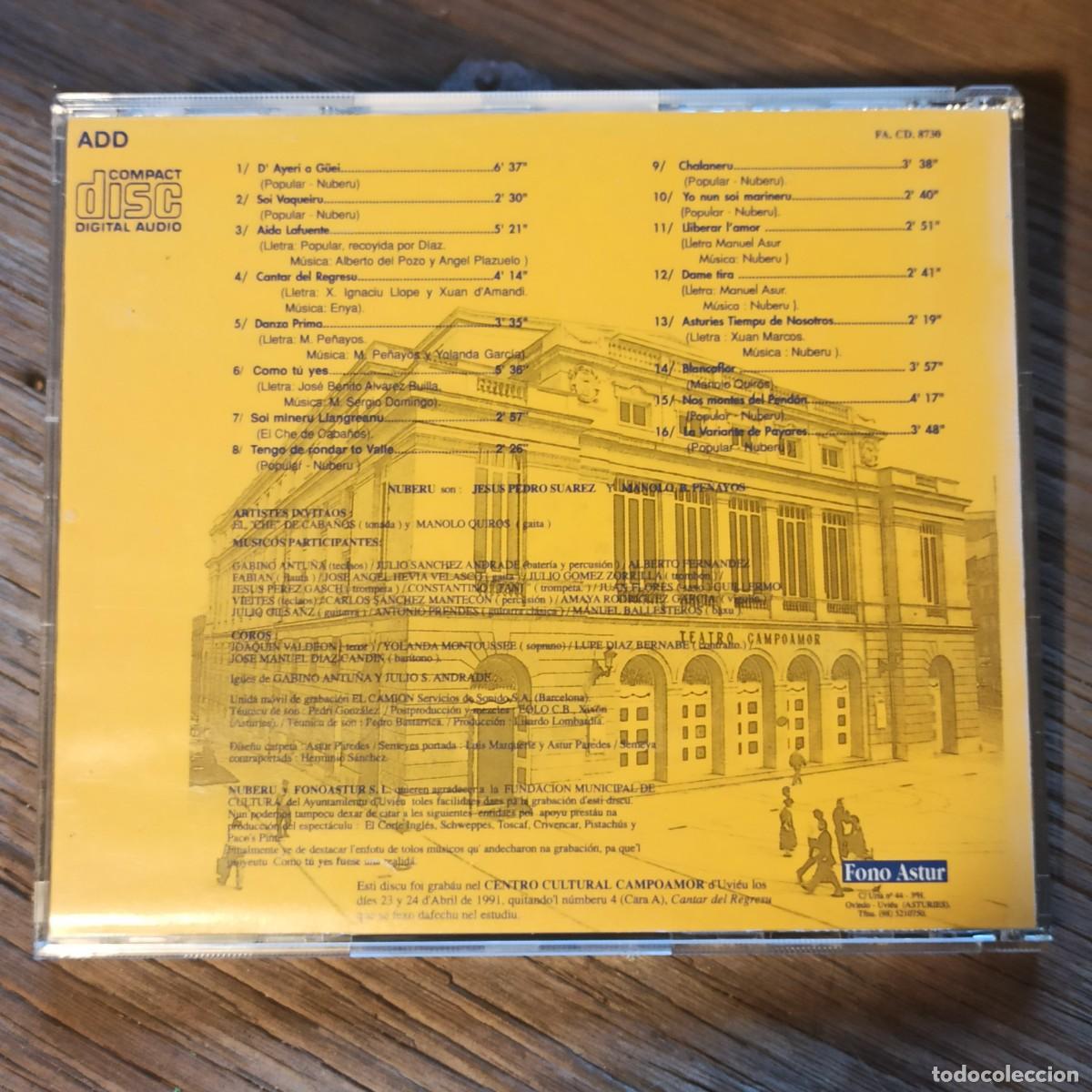 CDs de m&uacute;sica: CD Nuberu &ndash; Como Tu Yes - Foto 2