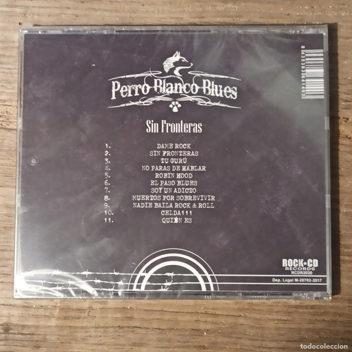 CDs de m&uacute;sica: CD Perro Blanco Blues &ndash; Sin Fronteras - Foto 2