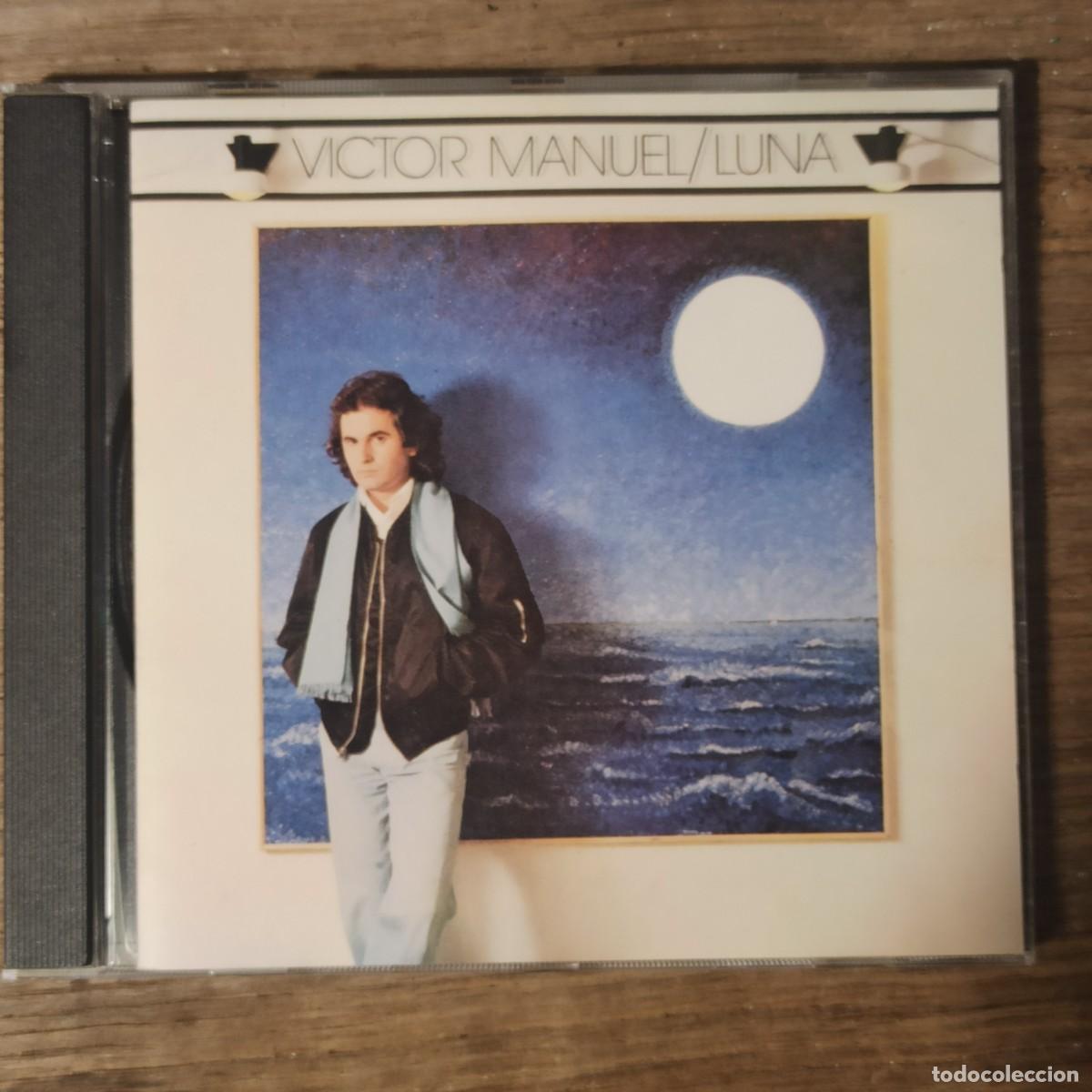 CDs de m&uacute;sica: CD V&iacute;ctor Manuel &ndash; Luna - Foto 1