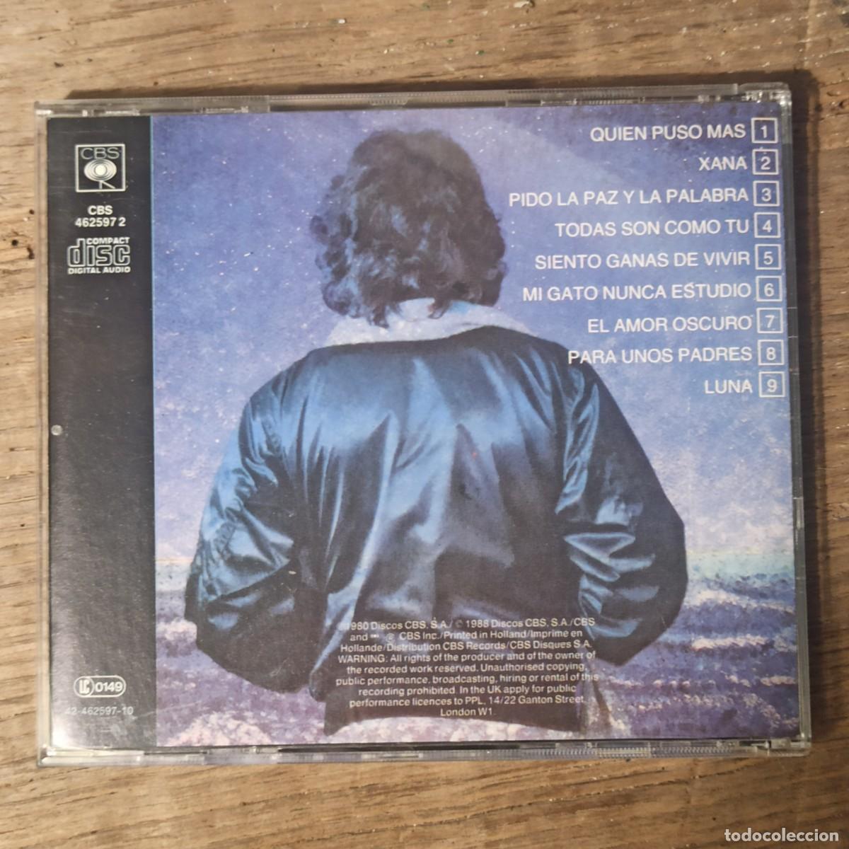 CDs de m&uacute;sica: CD V&iacute;ctor Manuel &ndash; Luna - Foto 2