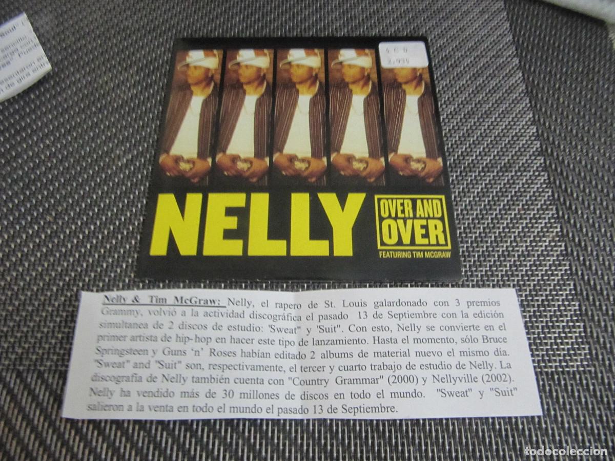 CDs de m&uacute;sica: Nelly - Over and Over - cd single CADENA 100 - Foto 1