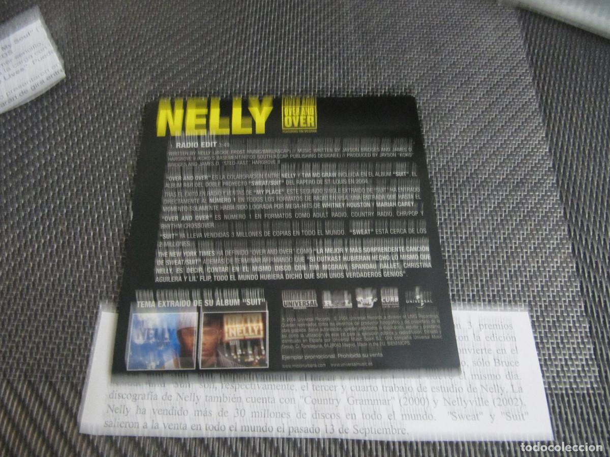 CDs de m&uacute;sica: Nelly - Over and Over - cd single CADENA 100 - Foto 2