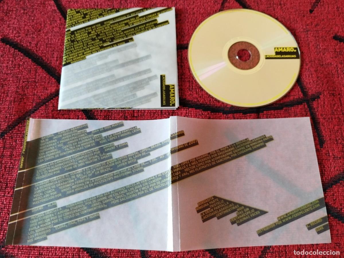 CDs de m&uacute;sica: AMARO ** La Ciudad De Las Agujas ** CD ORIGINAL 2007 - Foto 1