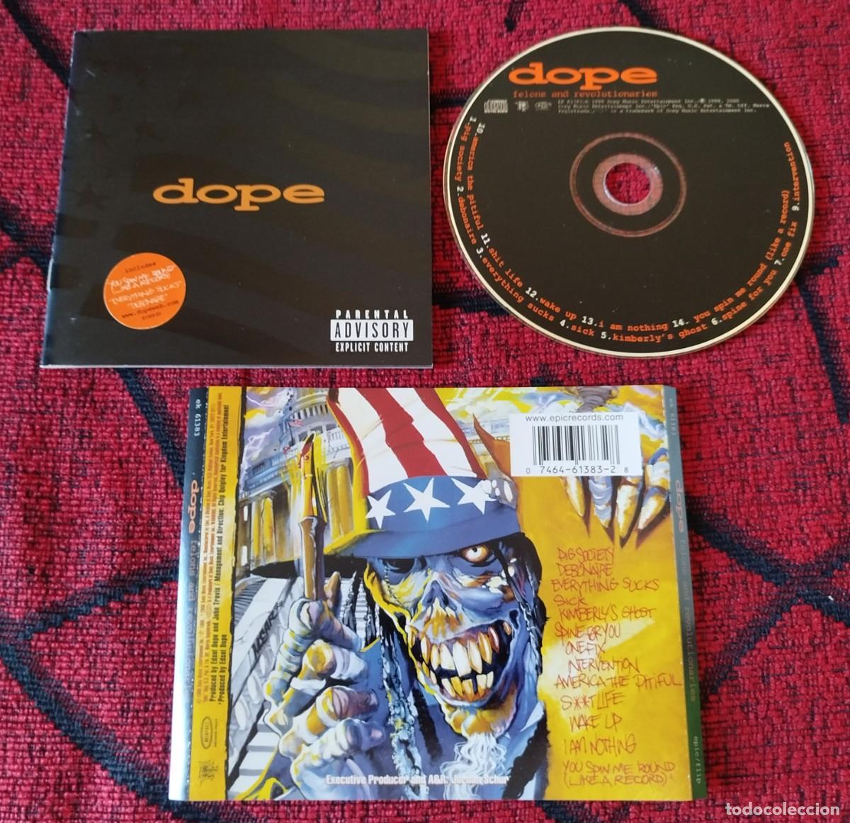 CDs de m&uacute;sica: DOPE ** Felons And Revolutionaires ** CD 2000 USA