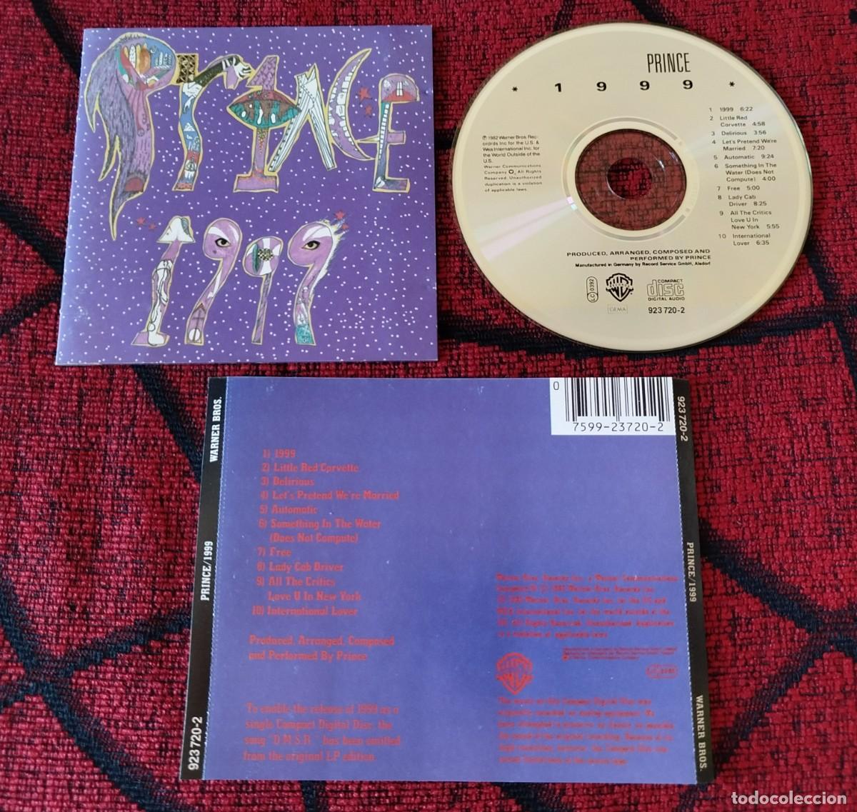 CDs de m&uacute;sica: PRINCE ** 1999 ** USA CD - Foto 1