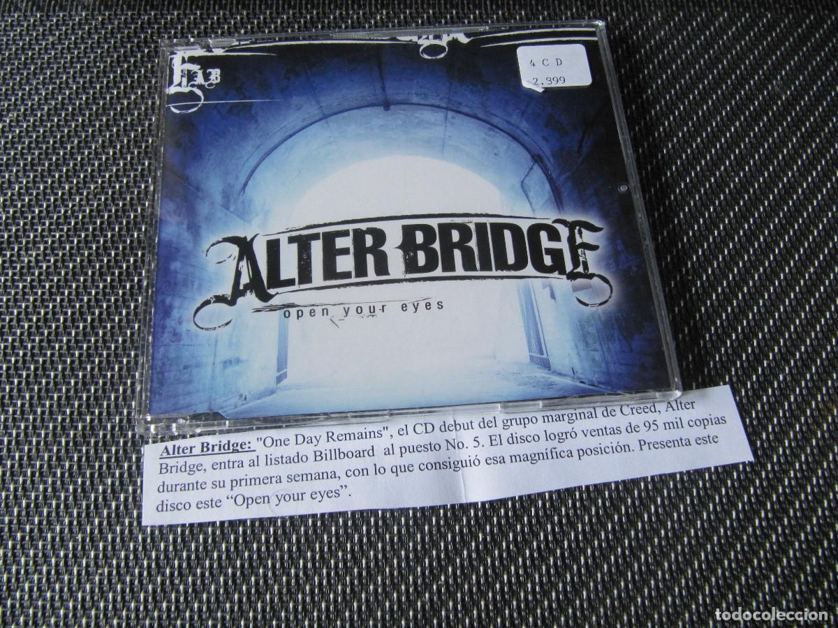 CDs de m&uacute;sica: ALTER BRIDGE OPEN YOUR EYES CD SINGLE CADENA 100 - Foto 1
