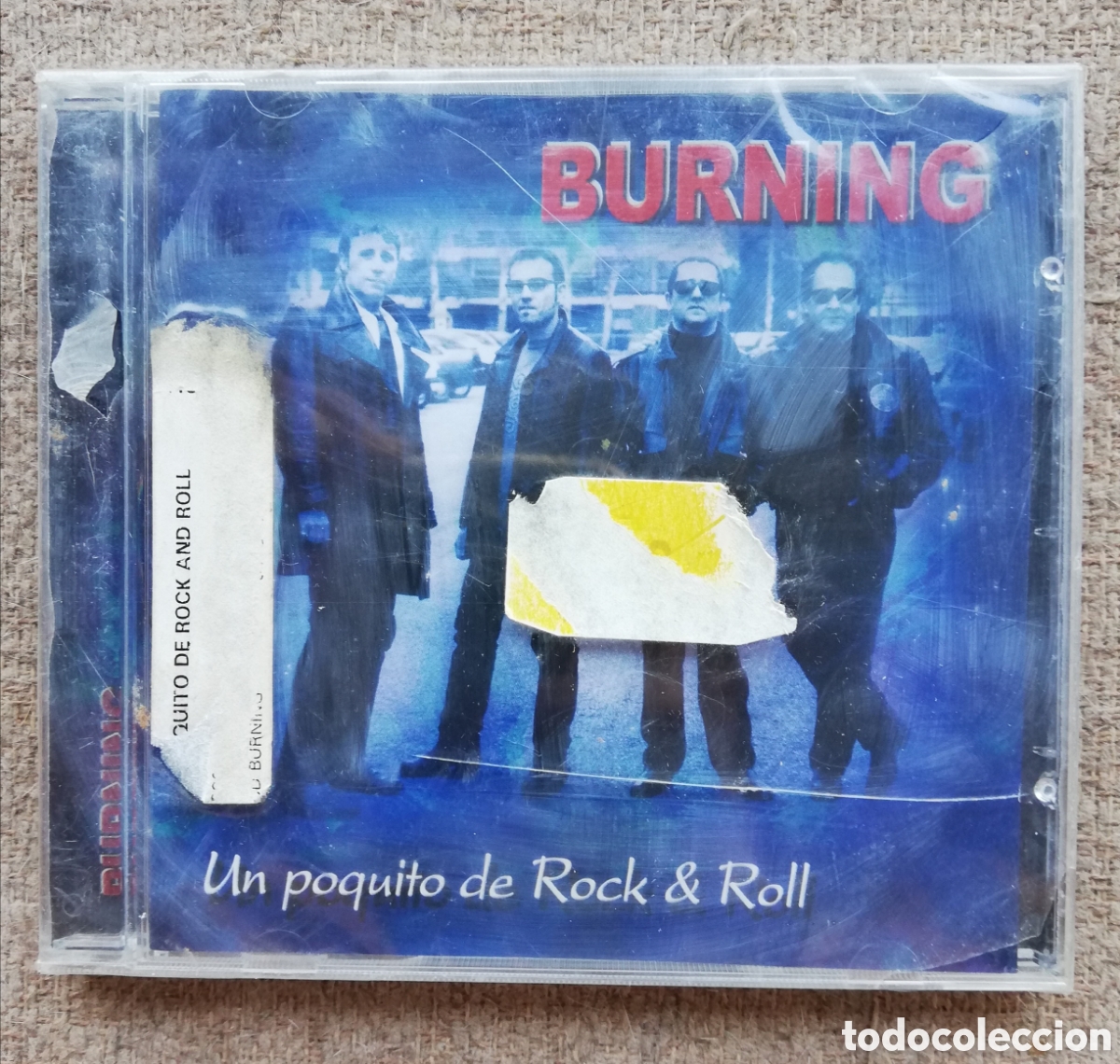CDs de m&uacute;sica: Burning - Un poquito de Rock & Roll. A&ntilde;o 2002 - Foto 1