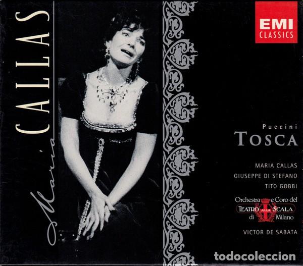CDs de m&uacute;sica: PUCCINI: TOSCA - CALLAS - EMI CLASSICS - 2 CD + LIBRETO - Foto 1