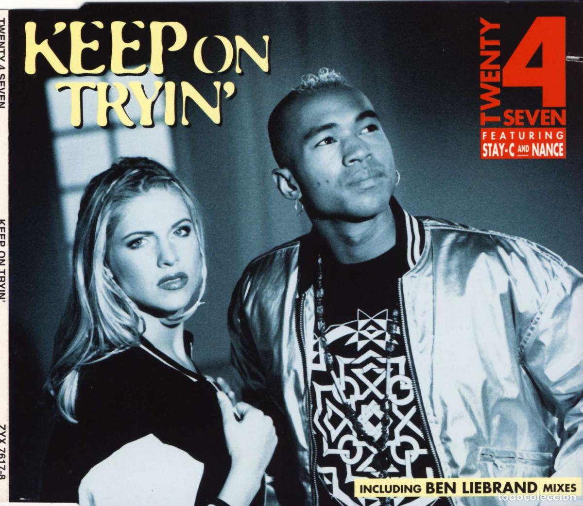 CDs de m&uacute;sica: Keep On Tryin (CD Single) - Twenty 4 Seven - Foto 1