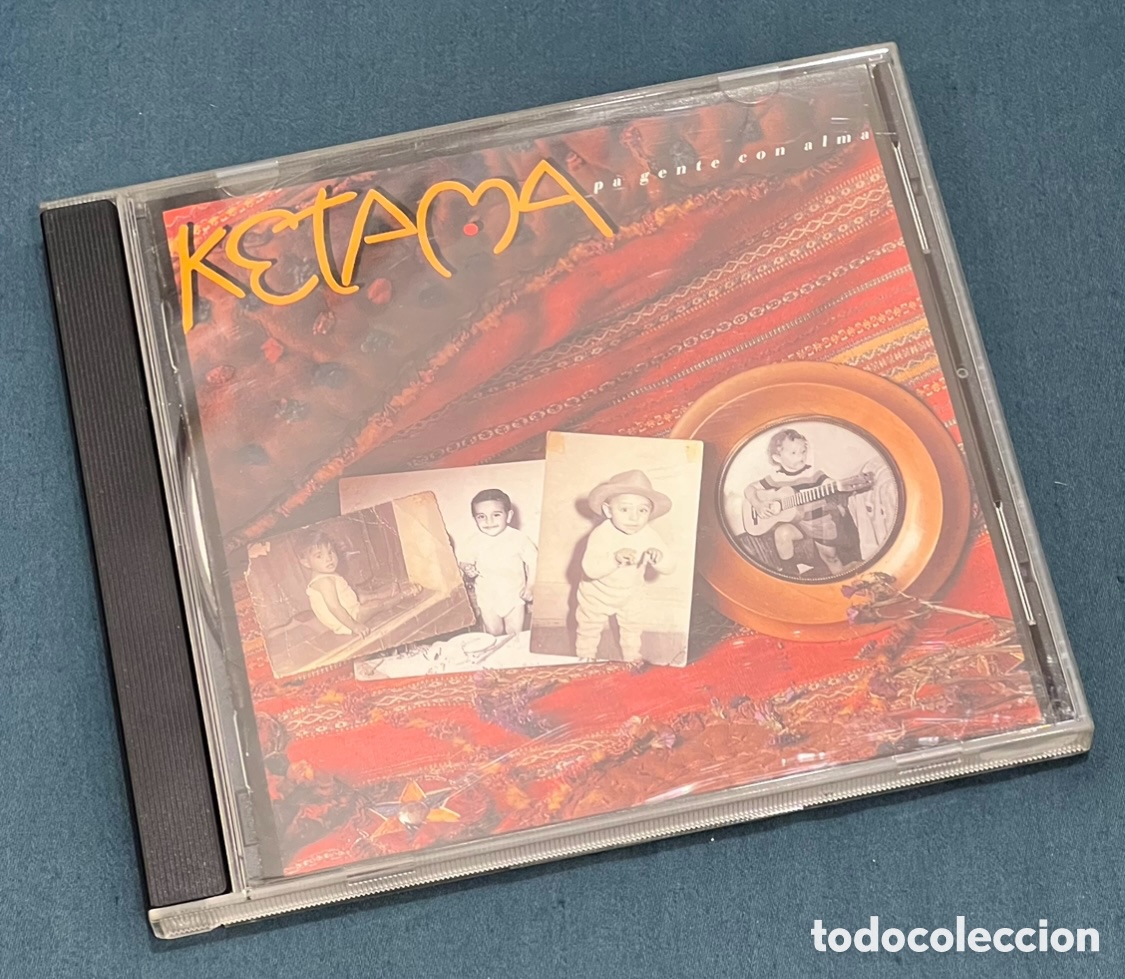 CDs de m&uacute;sica: CD. Ketama. &ldquo;Pa gente con alma&rdquo;. 1991. - Foto 1