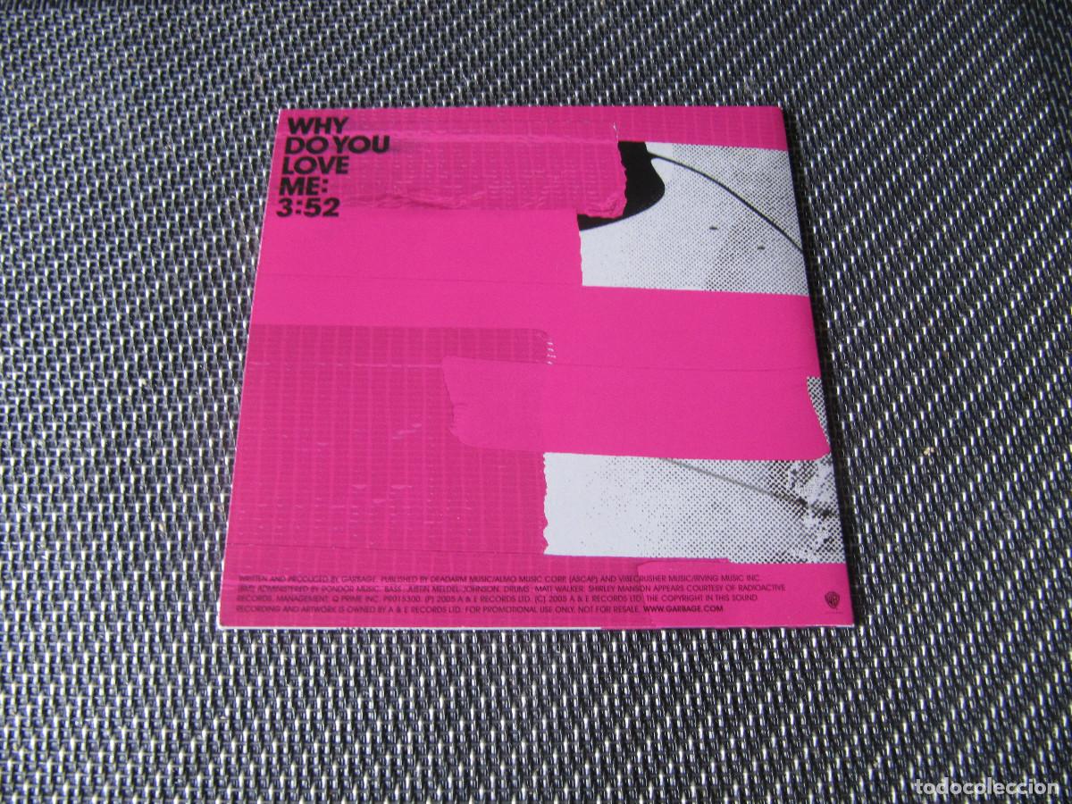 CDs de m&uacute;sica: Garbage - Why do you love me - Foto 2