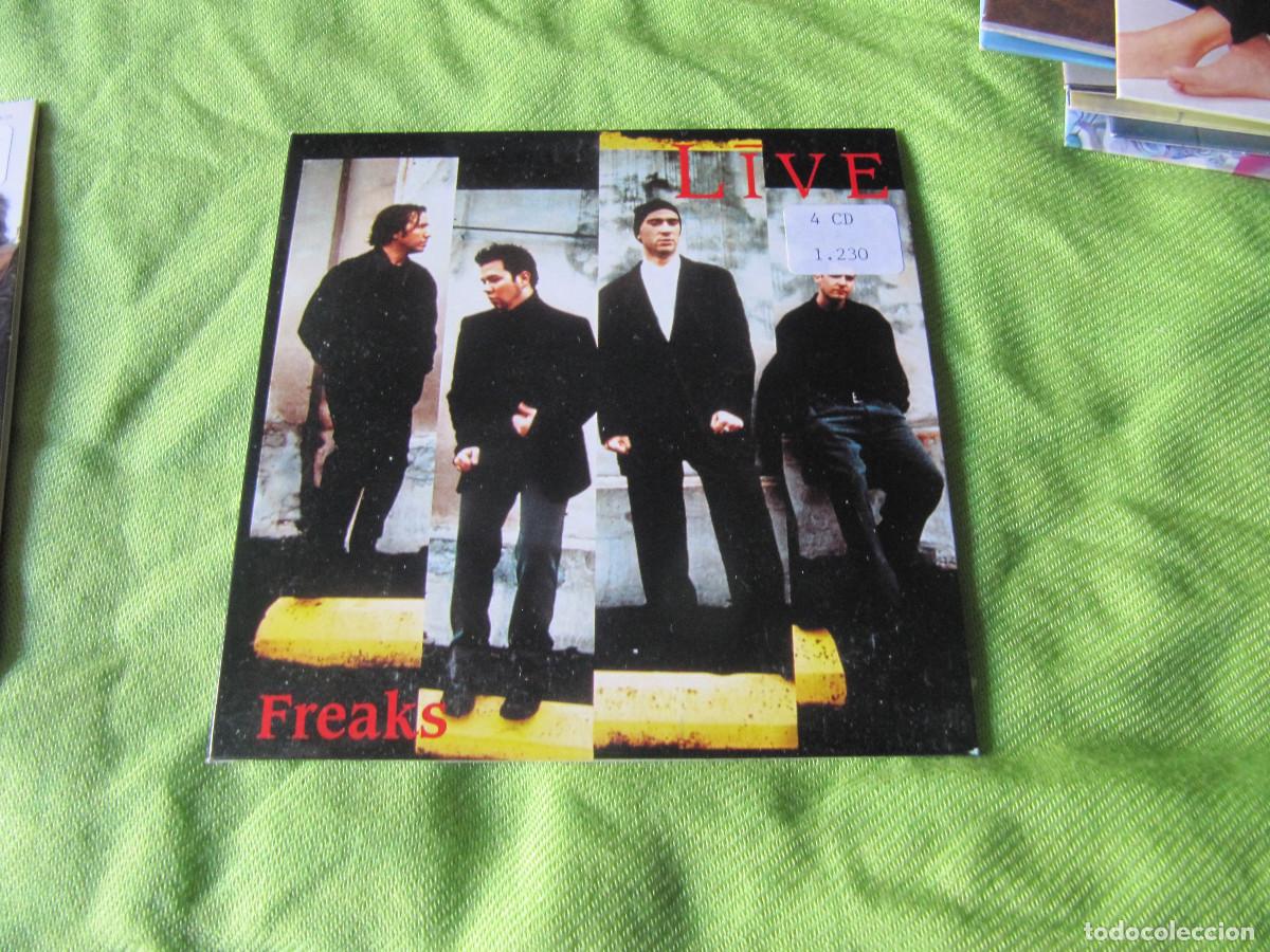 CDs de m&uacute;sica: Live - Freaks. Cd single - Foto 1