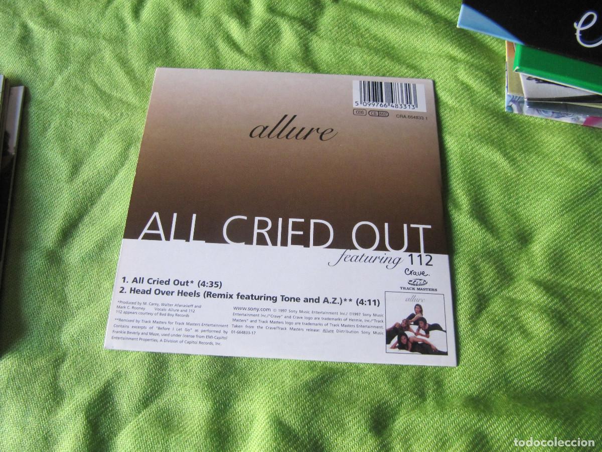 CDs de m&uacute;sica: Allure - All Cried Out - Foto 2