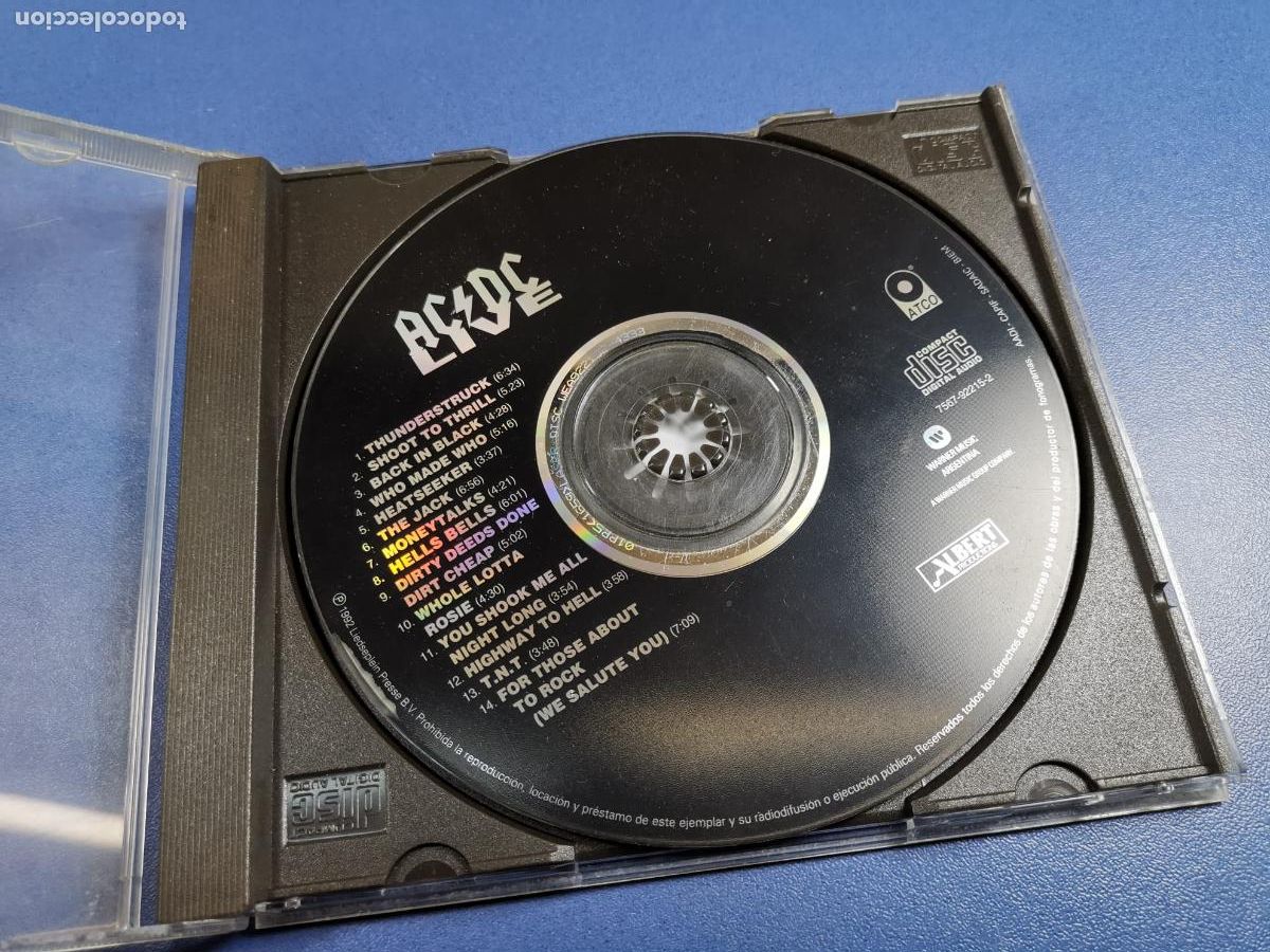 CDs de m&uacute;sica: AC/DC &ndash; LIVE - 7567-92212-2 - CD - Foto 1