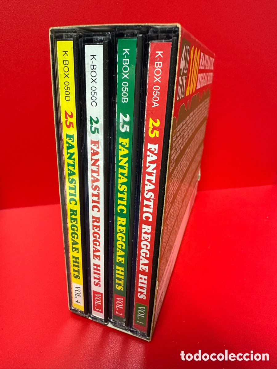 CDs de m&uacute;sica: Various - 100 Fantastic Reggae Hits (4xCD, Comp) - Foto 5