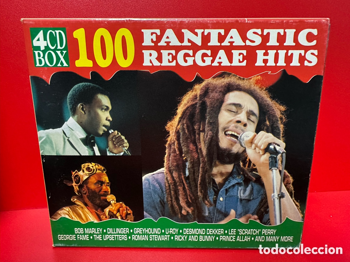 CDs de m&uacute;sica: Various - 100 Fantastic Reggae Hits (4xCD, Comp) - Foto 1