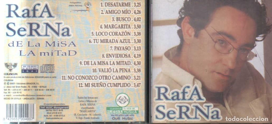 CDs de m&uacute;sica: RAFA SERNA. DE LA MISA LA MITAD. CD-FLA-1353 - Foto 1