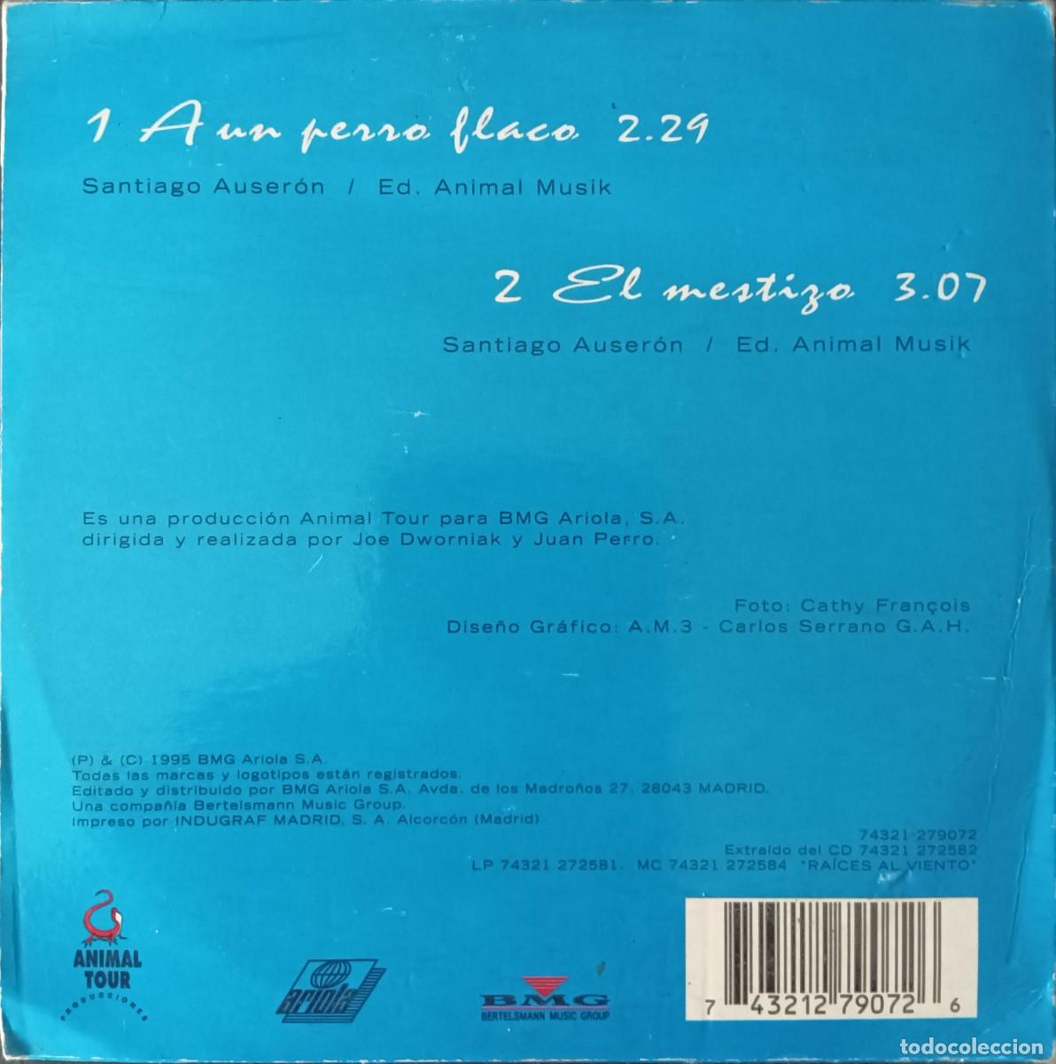 CDs de m&uacute;sica: Juan Perro - A un perro flaco / El mestizo (cd single) - Foto 2