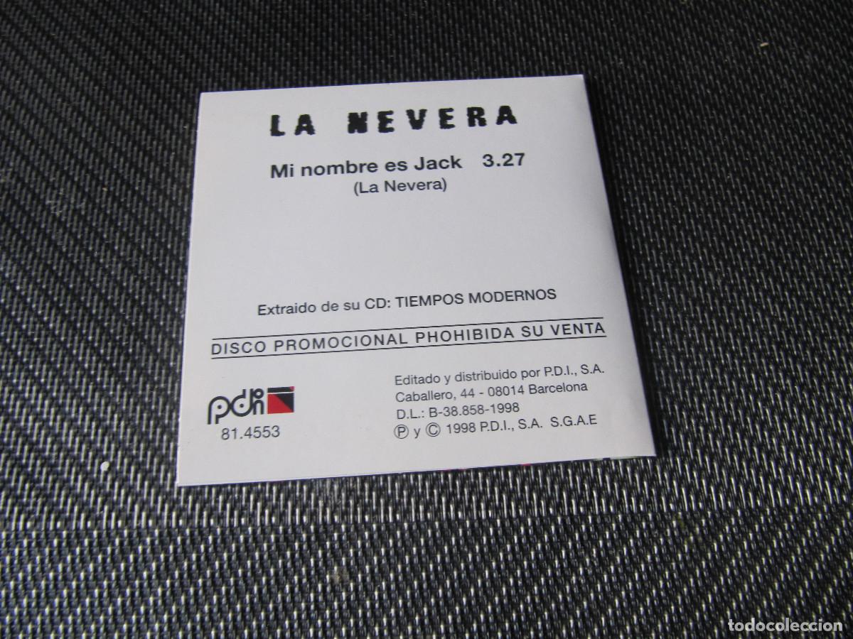 CDs de m&uacute;sica: La Nevera &ndash; Mi Nombre Es Jack - Foto 2