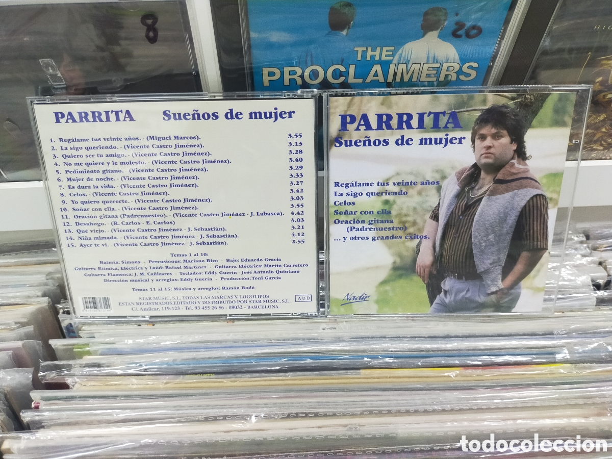 CDs de m&uacute;sica: Parrita cd sue&ntilde;os de mujer 2005 - Foto 1