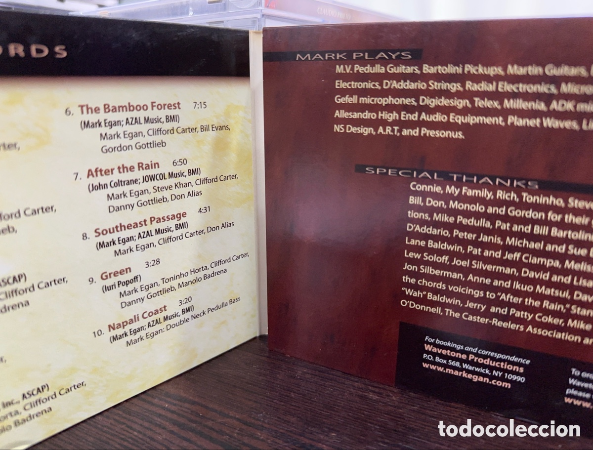 CDs de m&uacute;sica: Mark Egan - Beyond Words (CD, Album, Digipack) - Foto 2