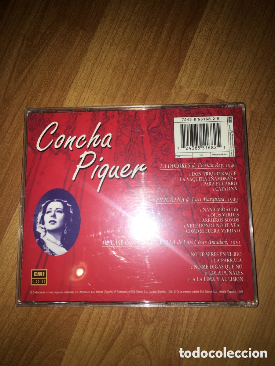 CDs de m&uacute;sica: Concha Piquer - En el cine - Foto 2