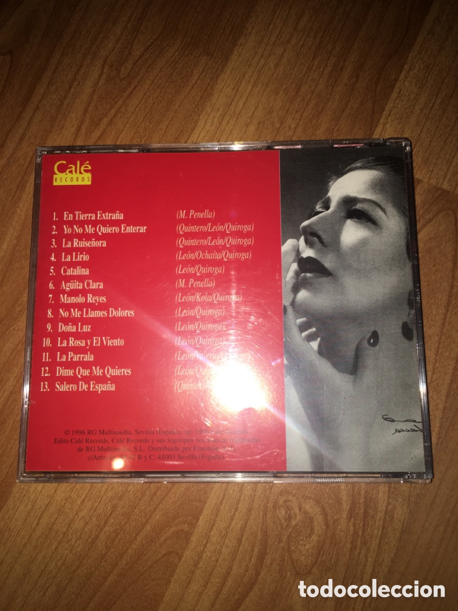 CDs de m&uacute;sica: Concha Piquer - &Eacute;xitos - Foto 2