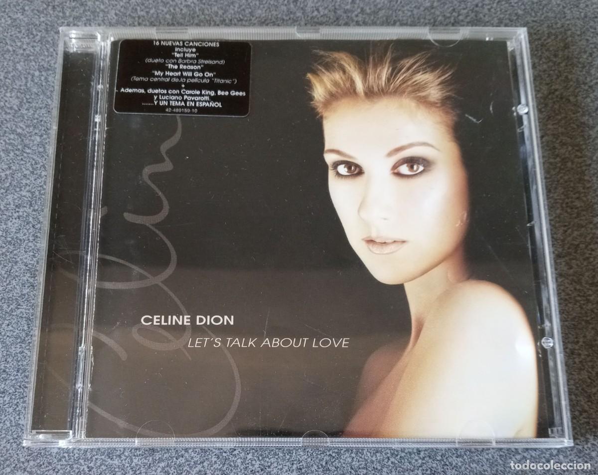 CDs de m&uacute;sica: Cd Celine Dion Let&acute;s Talk About Love - Foto 1