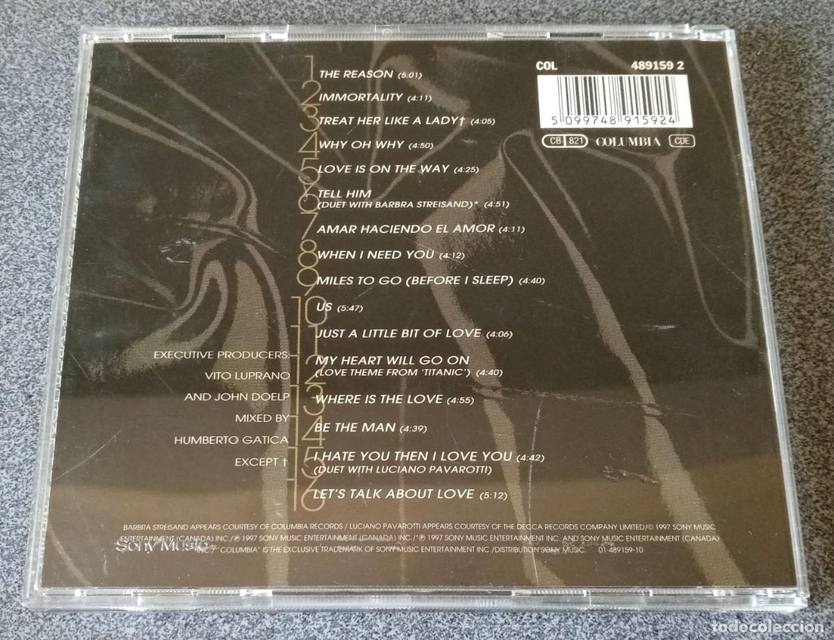 CDs de m&uacute;sica: Cd Celine Dion Let&acute;s Talk About Love - Foto 4