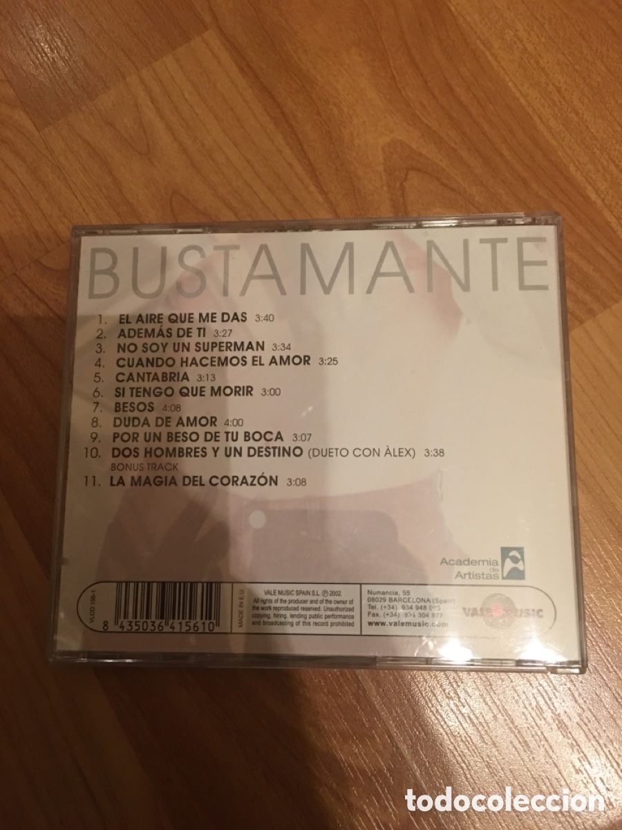 CDs de m&uacute;sica: David Bustamante - primer disco - Foto 2