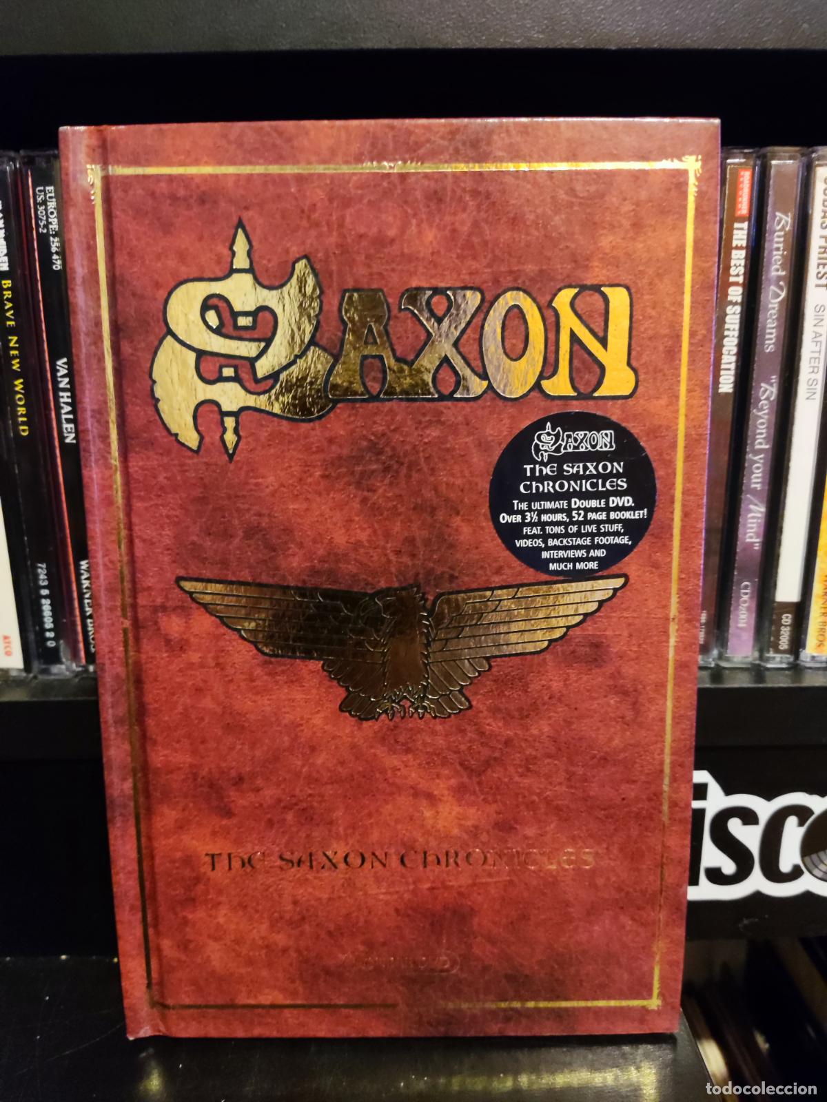 CDs de m&uacute;sica: SAXON - THE SAXON CHRONICLES - 2 DVDS - Foto 1