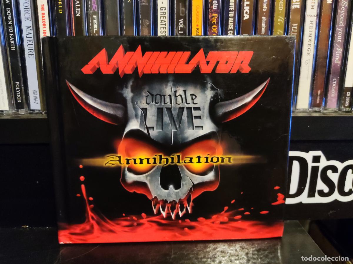CDs de m&uacute;sica: ANNIHILATOR - DOUBLE LIVE ANNIHILATOR - 2 CDS - Foto 1