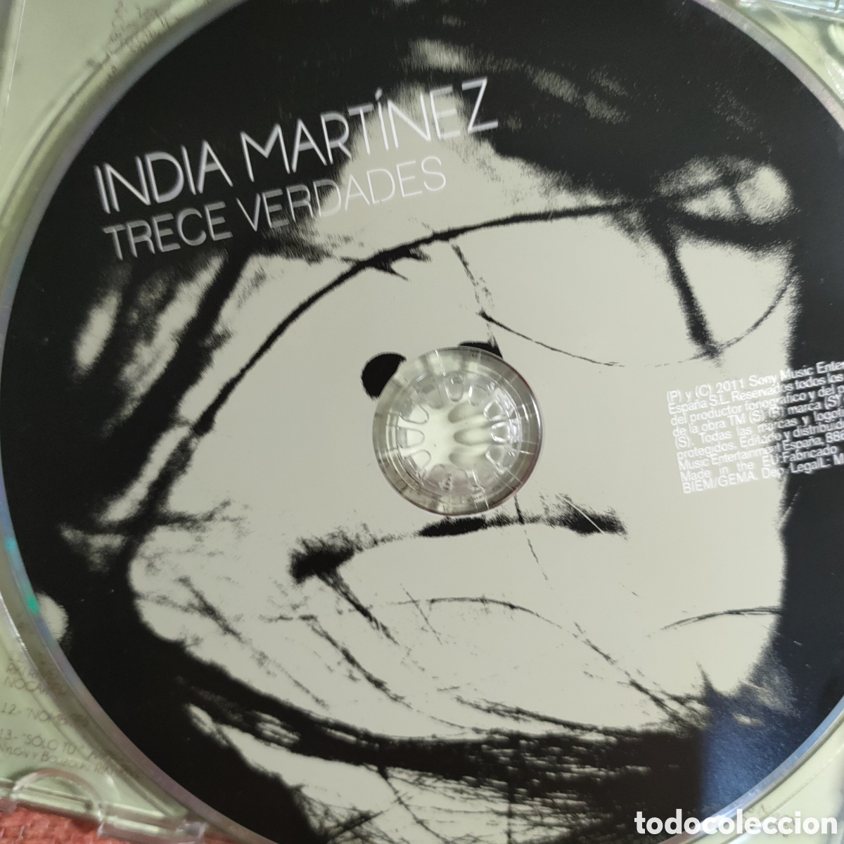 CDs de m&uacute;sica: India Mart&iacute;nez &ndash; Trece Verdades. CL - Foto 4