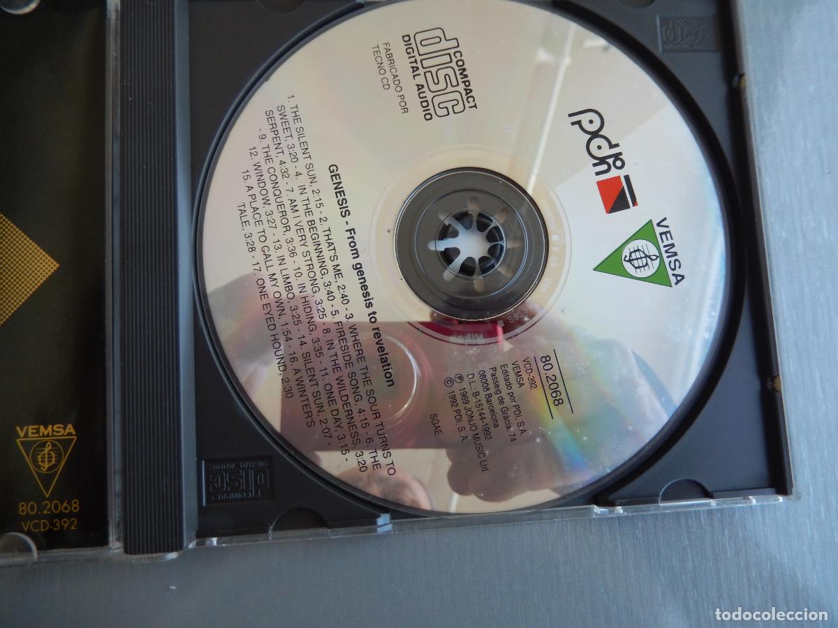 CDs de m&uacute;sica: GENESIS - FROM GENESIS TO REVELATION- CD 1992 - Foto 2