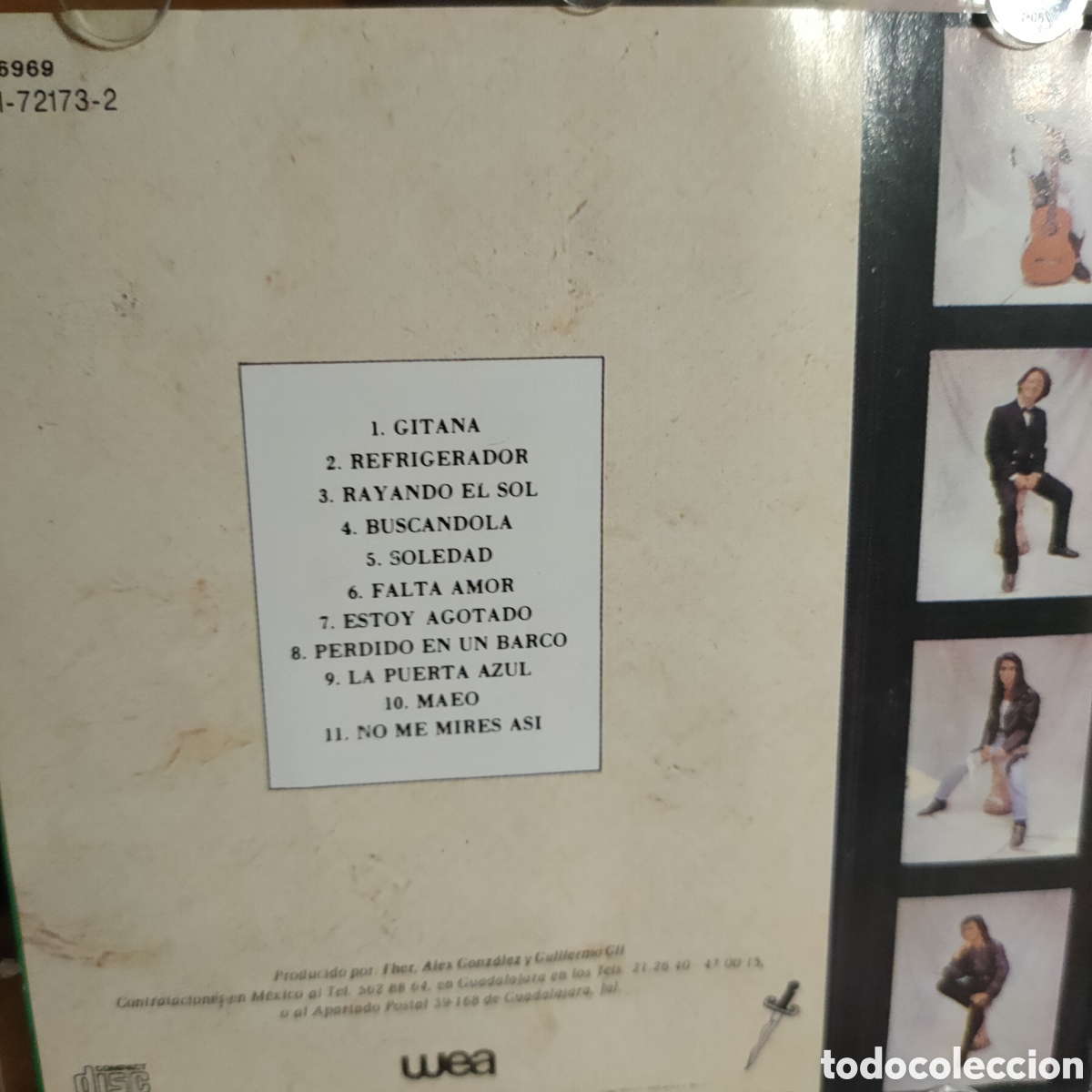 CDs de m&uacute;sica: Man&aacute; &ndash; Falta Amor. CL - Foto 3