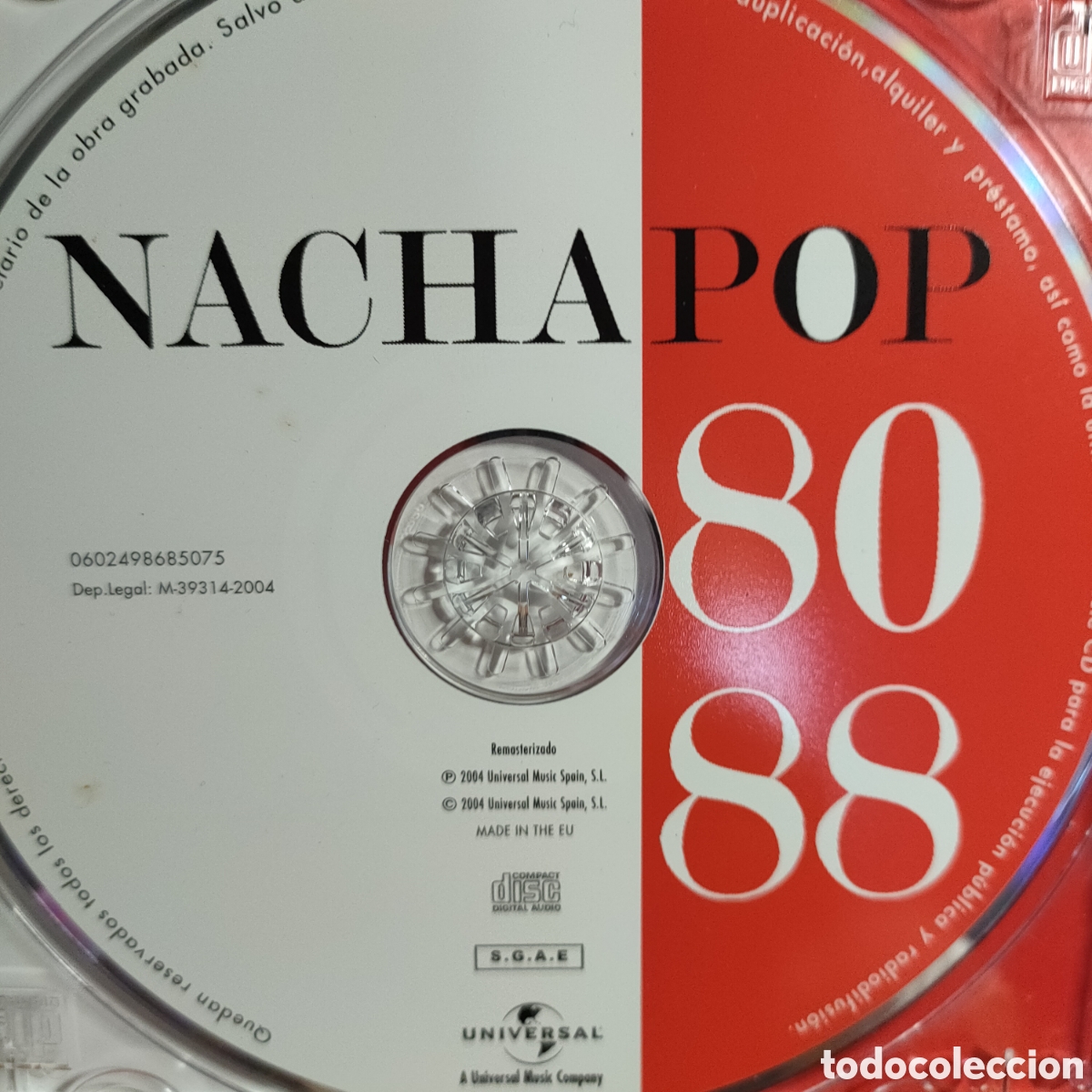 CDs de m&uacute;sica: Nacha Pop &ndash; Nacha Pop 80-88. CL - Foto 4