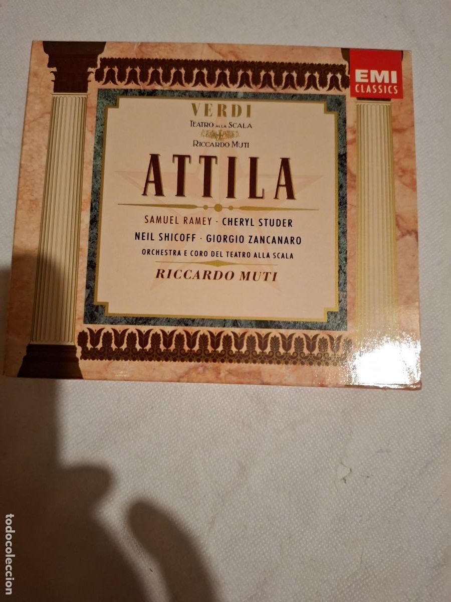 CDs de m&uacute;sica: GIUSEPPE VERDI: ATTILA (EMI-2CD) - Foto 1