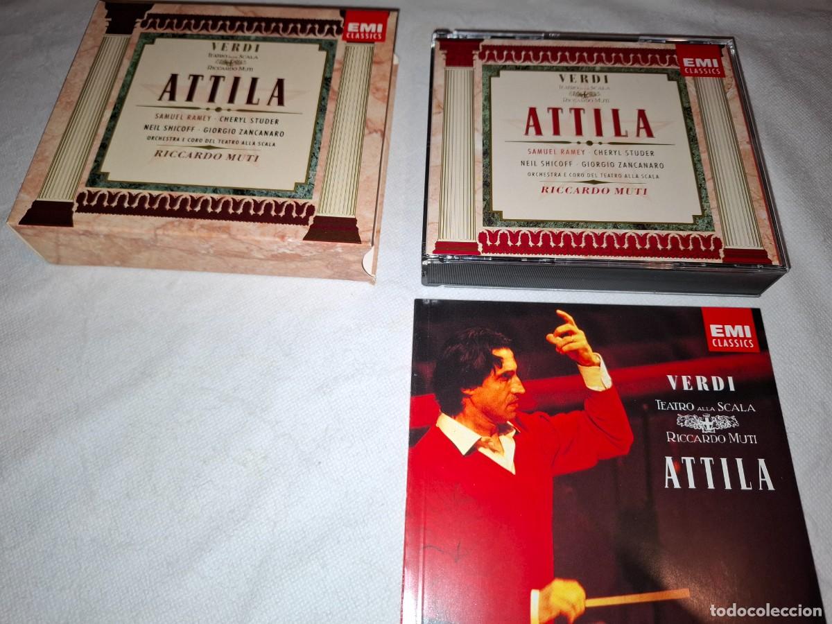 CDs de m&uacute;sica: GIUSEPPE VERDI: ATTILA (EMI-2CD) - Foto 5
