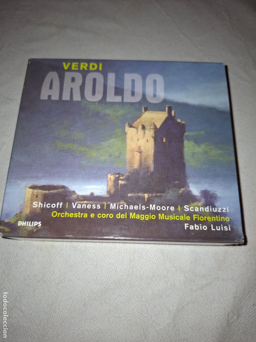 CDs de m&uacute;sica: GIUSEPPE VERDI: AROLDO (PHILIPS - 2CD) - Foto 1