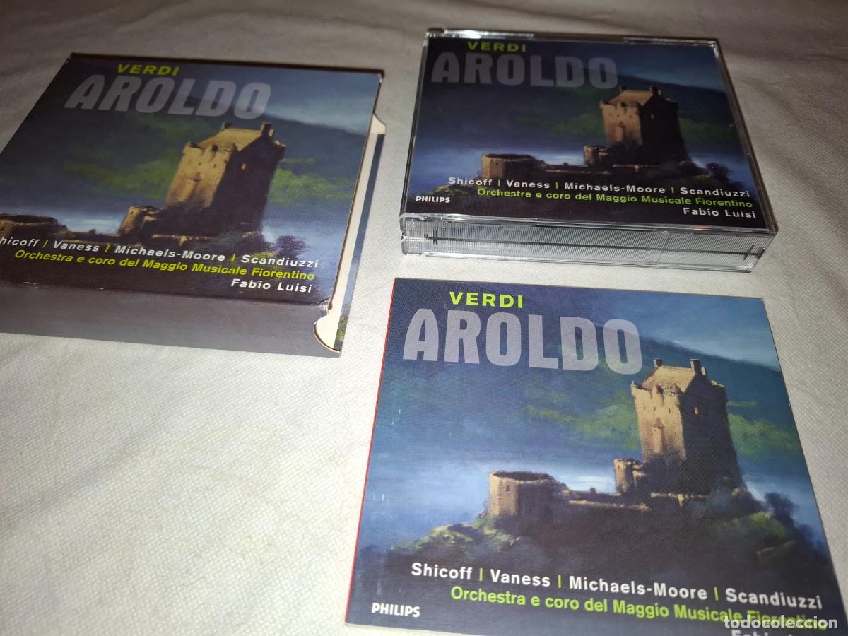CDs de m&uacute;sica: GIUSEPPE VERDI: AROLDO (PHILIPS - 2CD) - Foto 4
