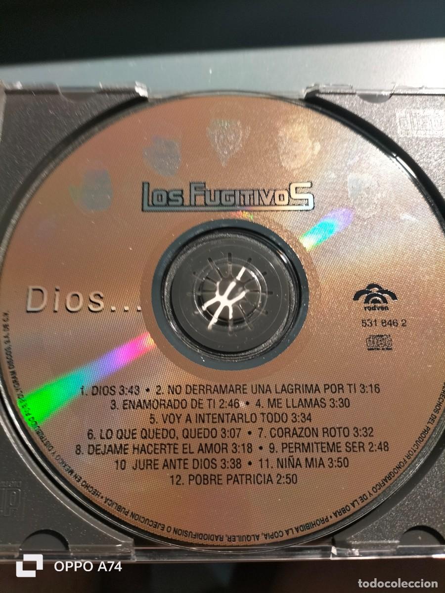 CDs de m&uacute;sica: RAR CD. LOS FUGITIVOS. DIOS... - Foto 2