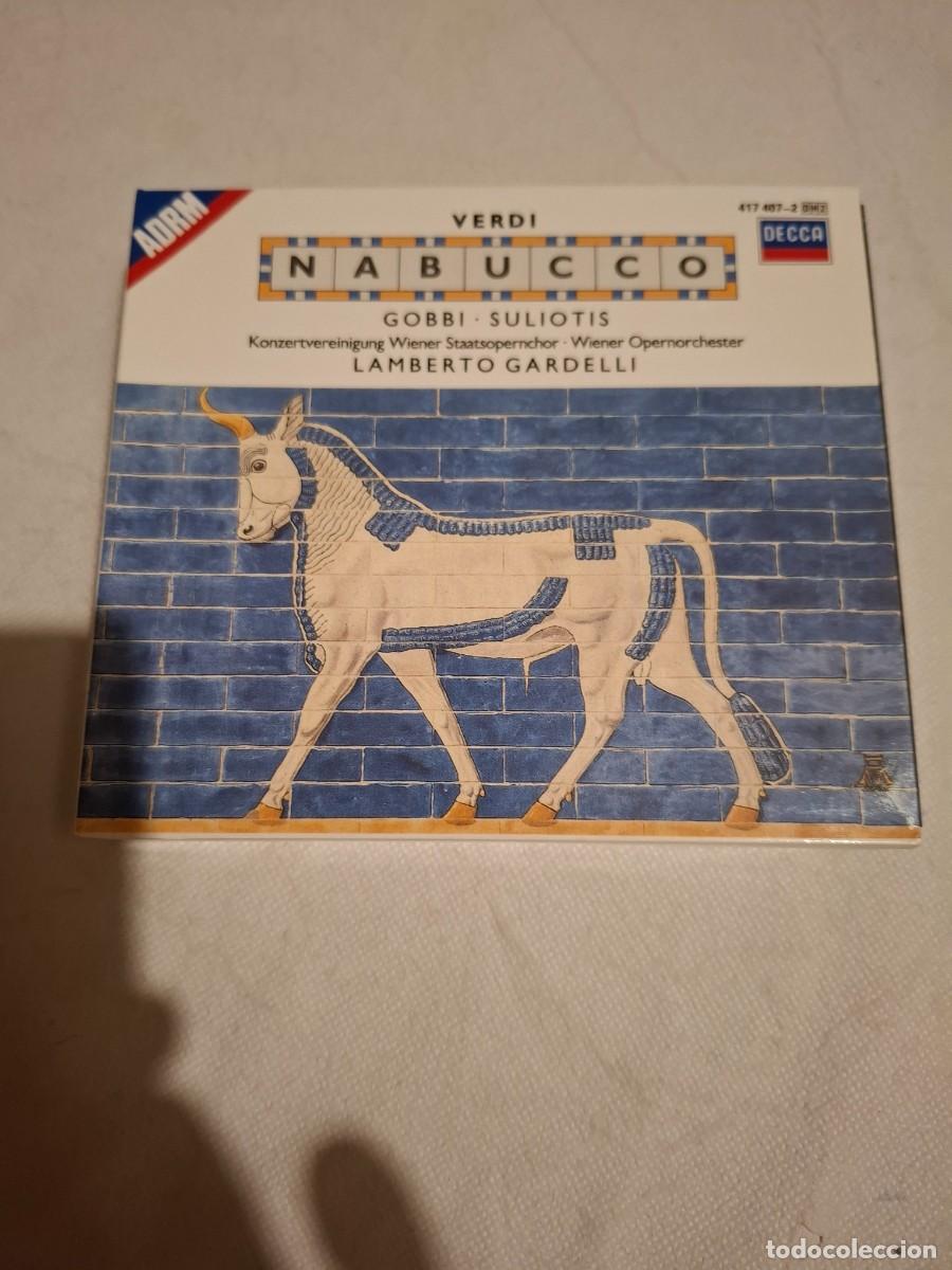 CDs de m&uacute;sica: GIUSEPPE VERDI: NABUCCO (DECCA-2CD) - Foto 1