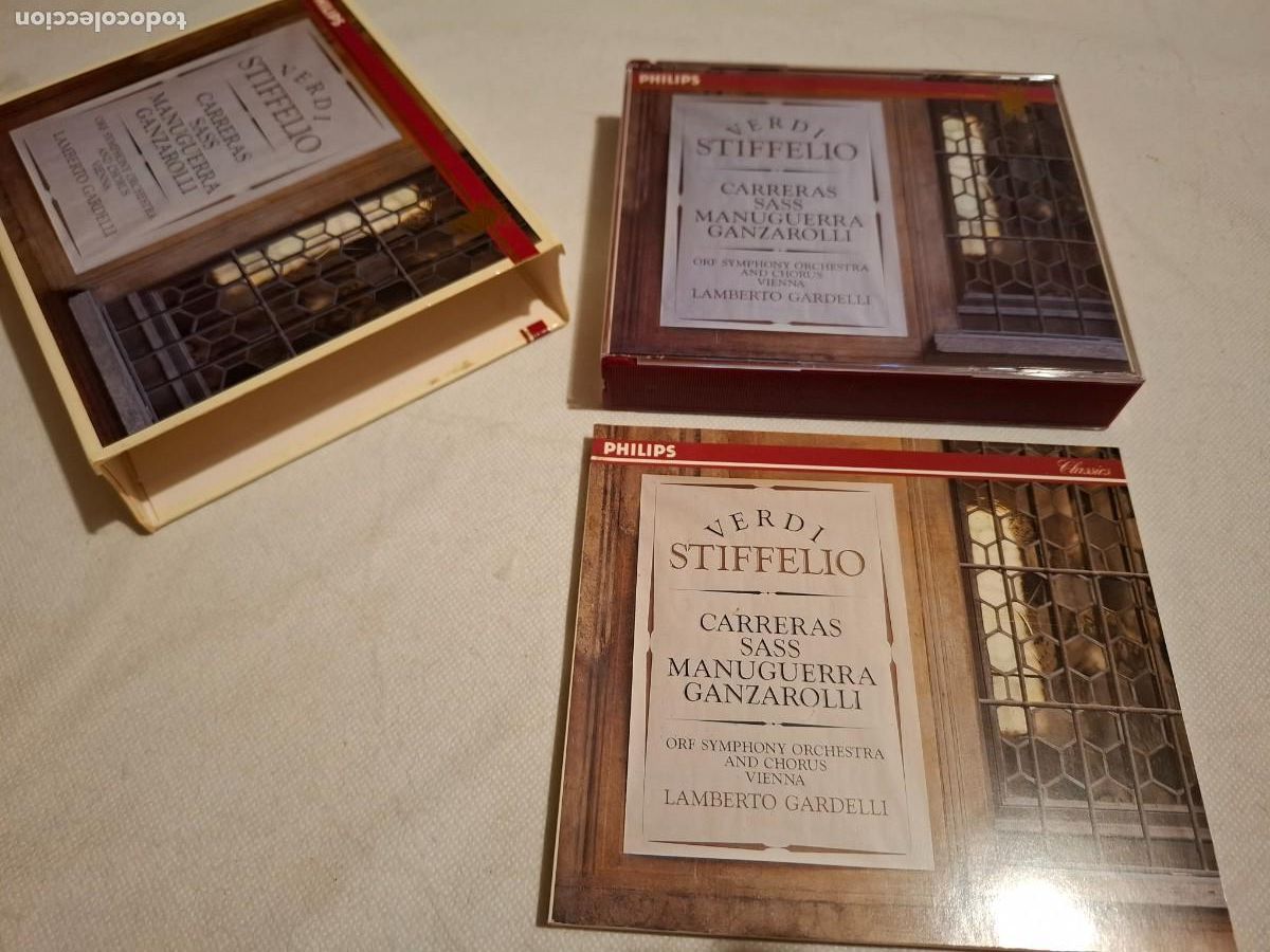 CDs de m&uacute;sica: GIUSEPPE VERDI: STIFFELIO (PHILIPS-2 CD) - Foto 4