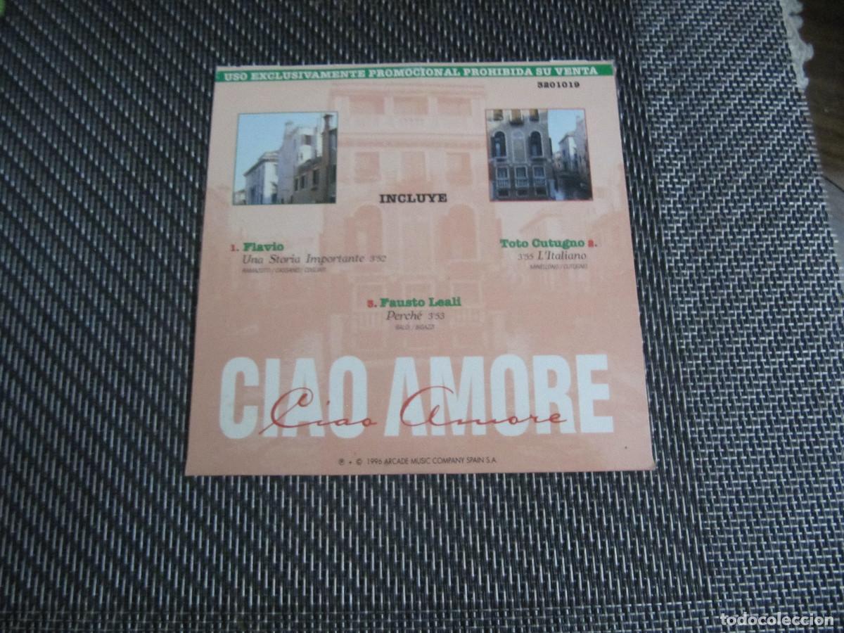 CDs de m&uacute;sica: CIAO AMORE CD SINGLE - Foto 2