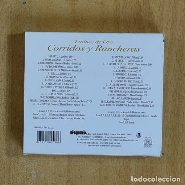 CDs de m&uacute;sica: VARIOS - CORRIDOS Y RANCHERAS - 2 CD - Foto 2